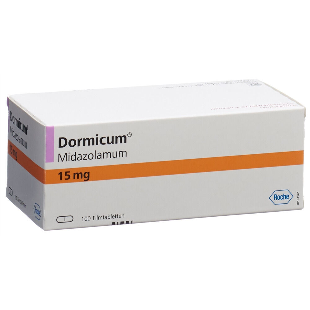 Dormicum 15mg 20 tabletten